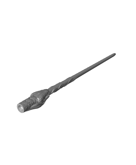 Dragon Magic Wand Fire 3d model