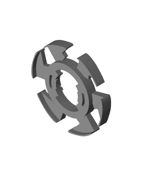 BEYBLADE BUMP KING-2 | COMPLETE | GHOST SERIES 3d model