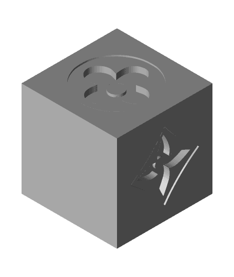 louis vuitton calibration cube 3d model