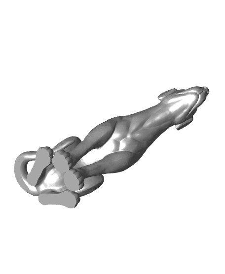 Figurine of Wondrous Power - Onyx Dog 3d model