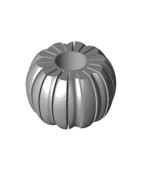 Flexi Fidget Pumpkin 3d model