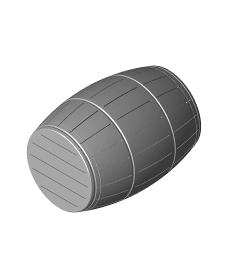 Double Twist Puzzle Barrel 3d model