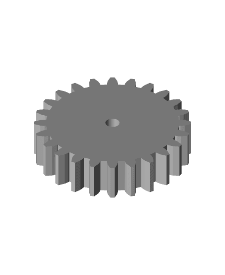 Gears for testing 3d model