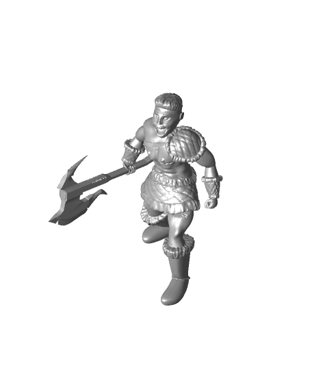 TransMan Barbarian 3d model