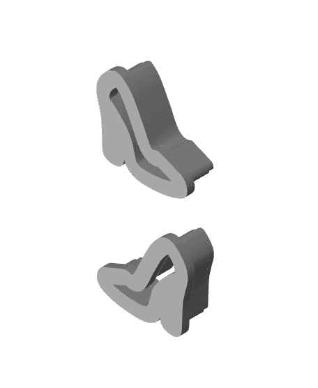 Stiletto Clay Cutter for Polymer Clay | Digital STL File | Clay Tools | 4 Sizes Summer Clay Cutters 3d model