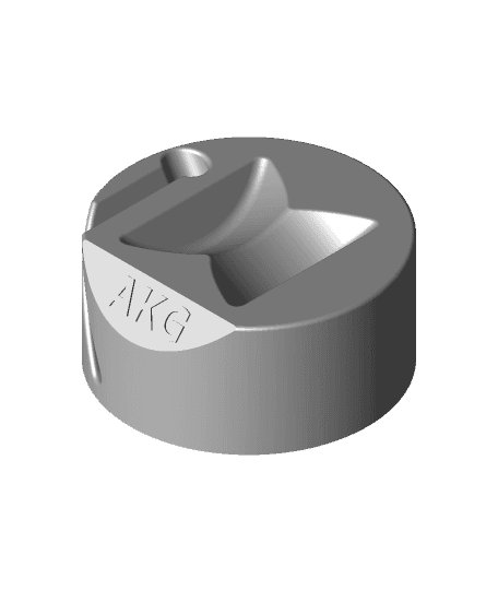 AKG headphone stand 3d model