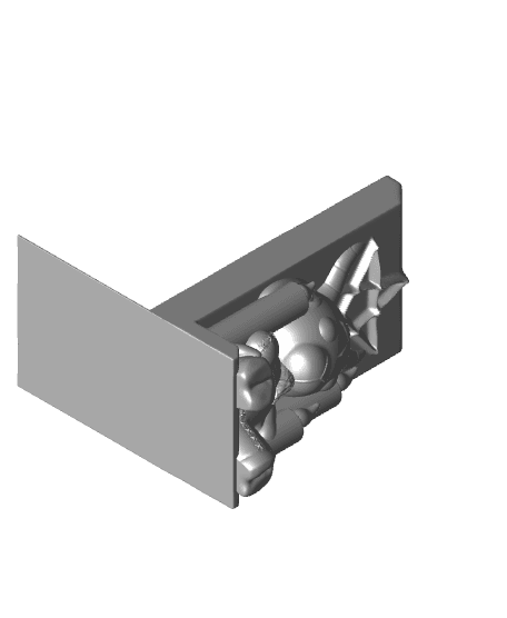 Baphy Altar Bookend 3d model