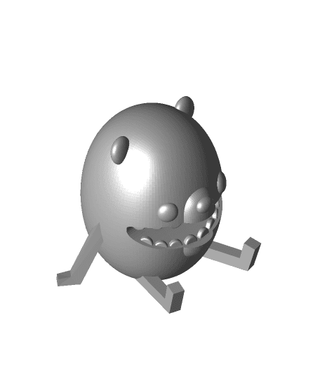 Beartato (From Nedroid) 3d model