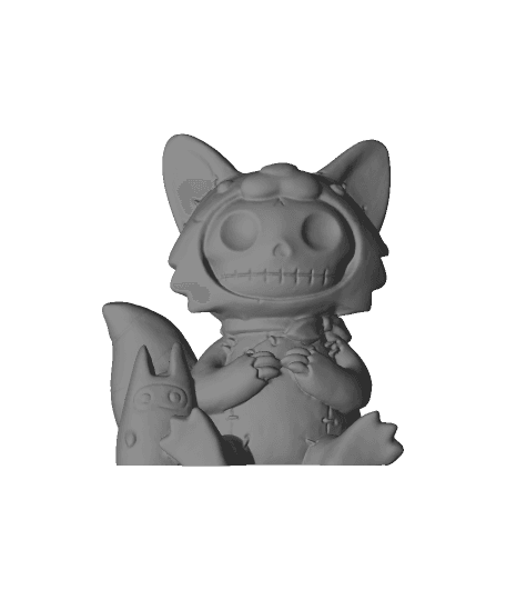 Fox Furrybones（scanned by Revopoint MINI） 3d model