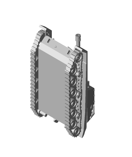 Su-76M 1/100 scale 3d model