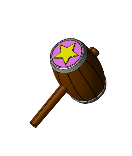 Kirby hammer 3d model