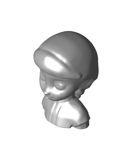 elsa toothpaste dispenser 3d model