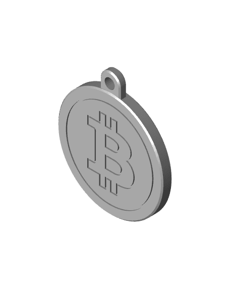 Crypto keychains 3d model