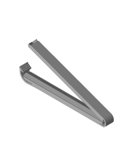 Bag Clip (4 versions) 3d model