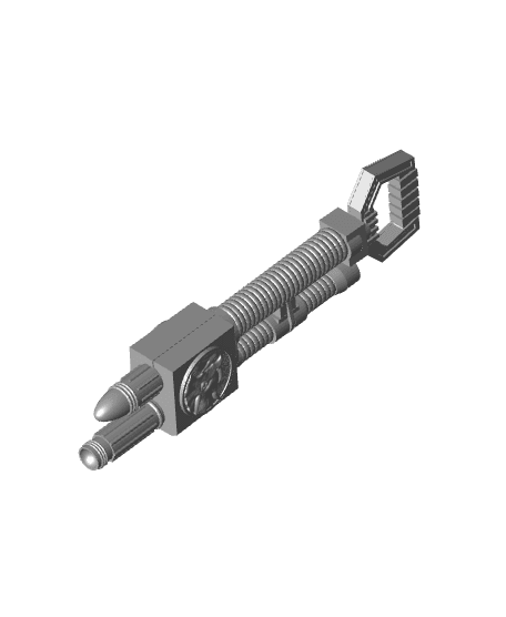 Blue Ranger Anti-Sonic Foam Gun LC.stl 3d model