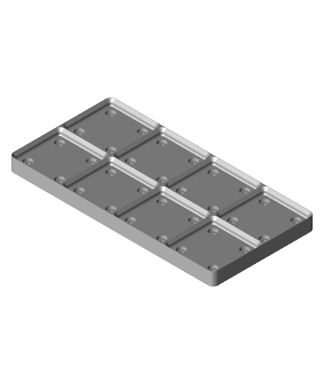 Weighted Baseplate 2x4.stl 3d model