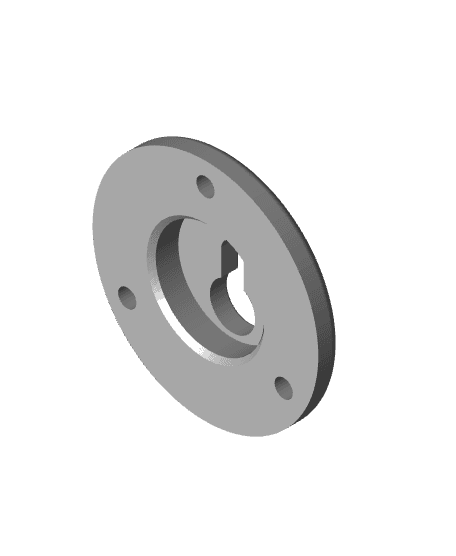 mountable keyhole 3d model