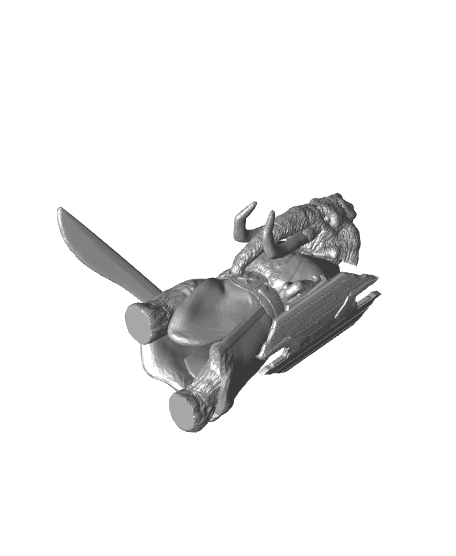 Fable: Mammoth Barbarian. 3d model