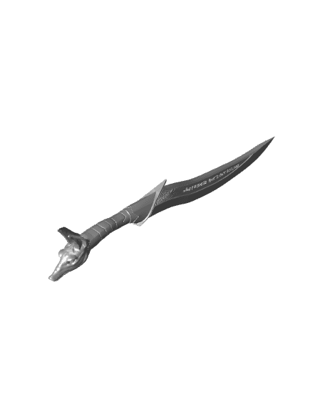 Anubis Dagger 3d model