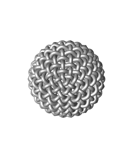 Woven Ball 3d model