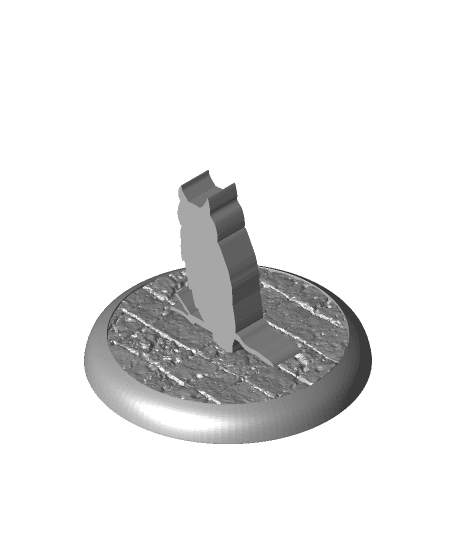 30mm Owl Tokens / Objective Markers 3d model