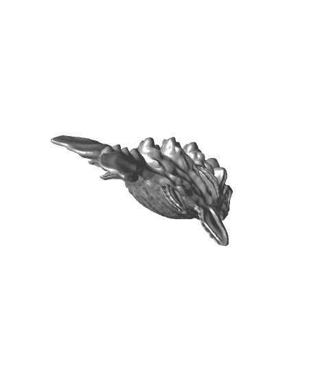 Alien Space Whale Miniature 3d model