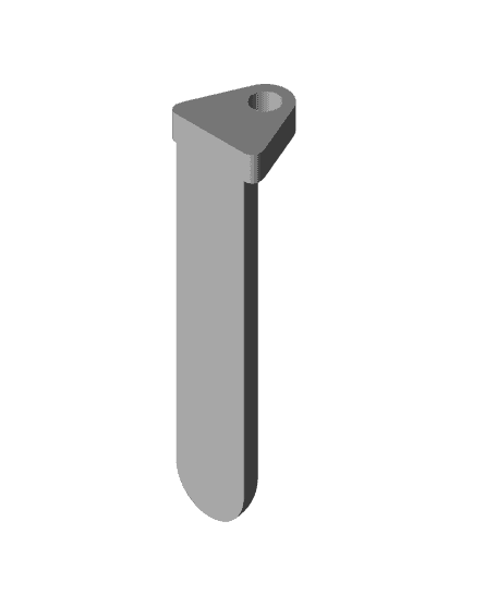 Thru Axle Wall Hanger 3d model