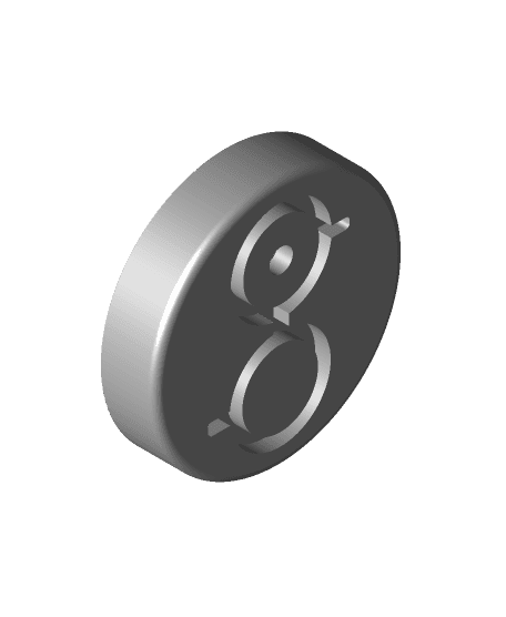 POKEMON UNOWN MMU FRIDGE MAGNET "B" 3d model