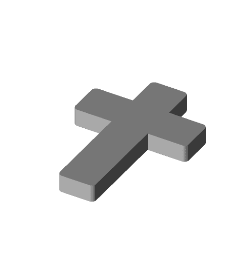 Cross 3d model