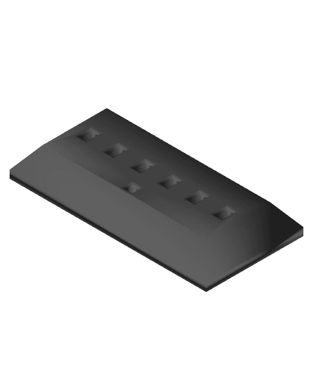 Zen Garden Tool Stand 3d model