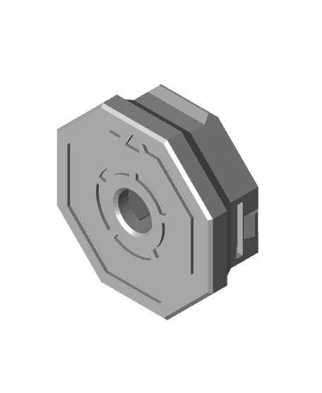 Mid-Print Nut - Weight Bearing Snap - M5 3d model