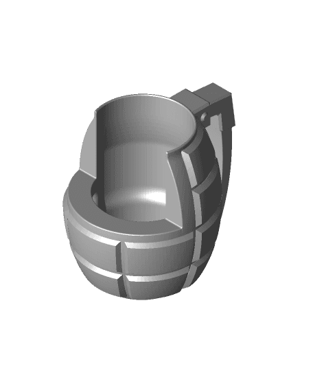 12oz Bakugou Grenade Gauntlet Can Cup.stl 3d model