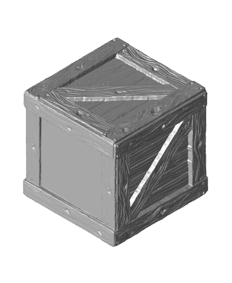 Crate 3d model