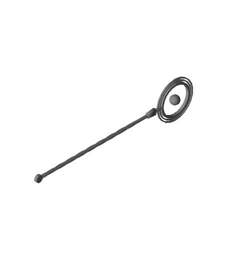 Mysticall Mage Staff 3d model