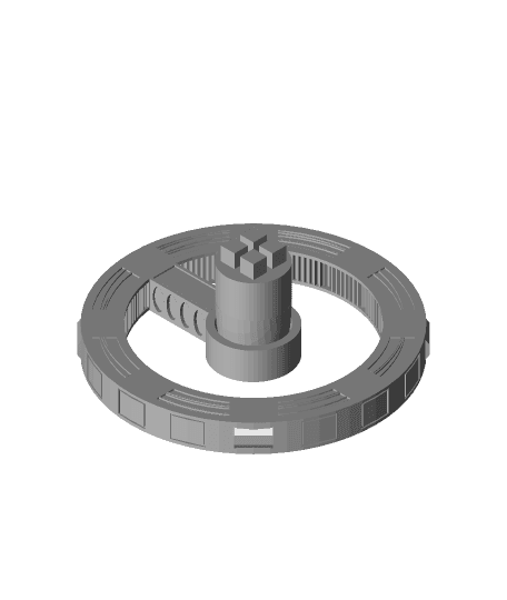 Spaceship docking station 3d model