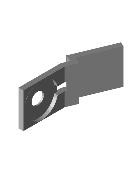 Magsafe Under Monitor Mount 3d model