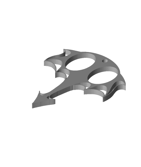 Self Defense Dragon's Tail 3d model