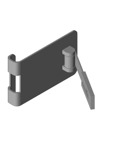 Phone_holder_Phone Stand STL 3d model