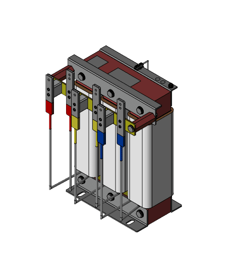 7% HARMONIC FILTER REACTOR 32 Kg 3d model