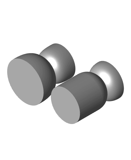 Pillar Candlestick Holder 3d model