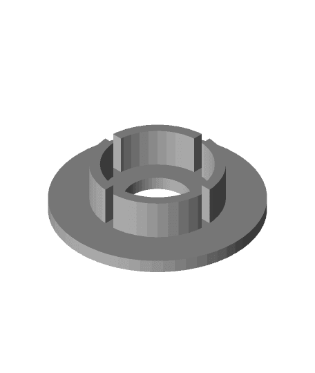 Filament Spool HDD Bearing Adaptor Redux 3d model