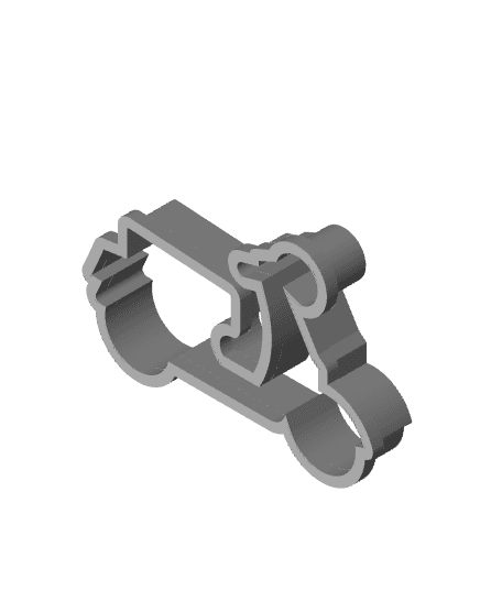 Vintage Scooter Cookie Cutter.stl 3d model