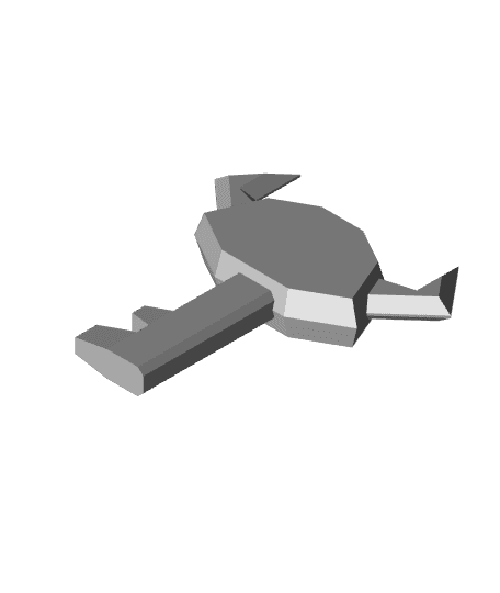 Super Mario 64 Boss Key 3d model