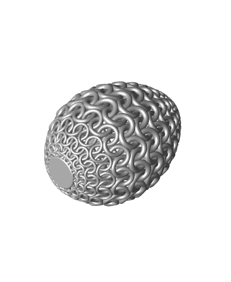 Knitted Egg Better 3d model