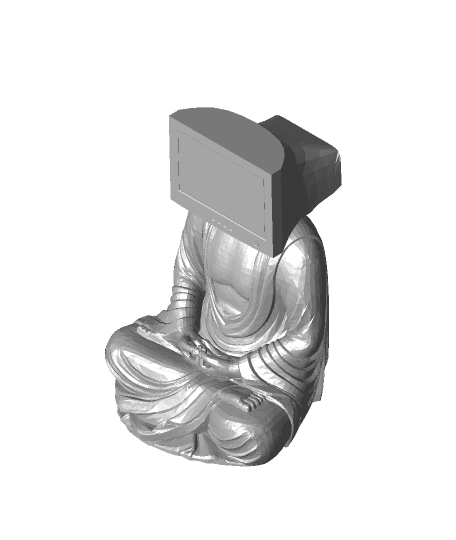 Computer Buddha 3d model