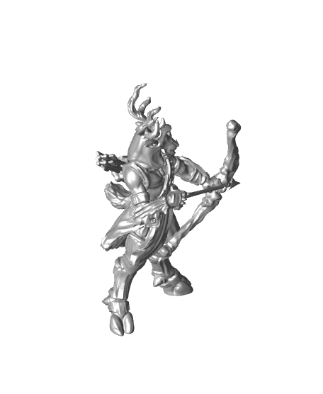 Stag Archon - Celestial - PRESUPPORTED - Heaven Hath No Fury - 32mm Scale 3d model