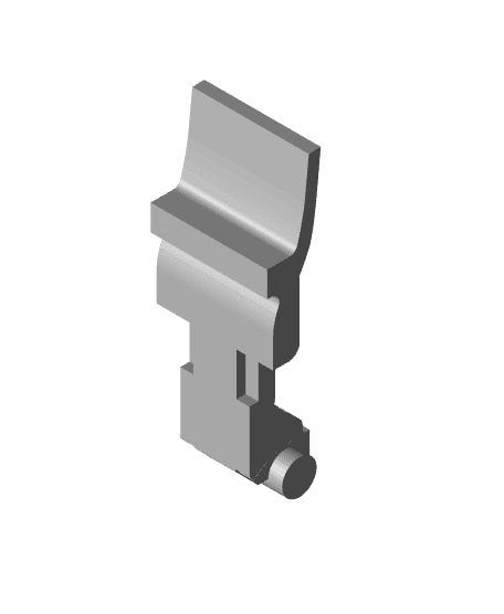 Dyson V7 Dust Bin Locking Button 3d model