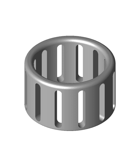 Slots - Napkin Ring 3d model