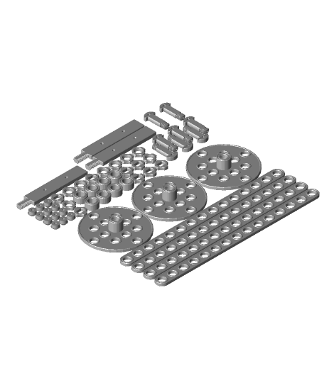 STEMFIE Roberval Balance Scales 3d model