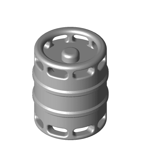 R/C scale barrel 3d model